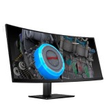 Monitor Second Hand Curbat Ultrawide HP Z38C, Diagonala 38 Inch, Rezolutie 3840x1600, Frameless, Cu suport de tip brat Reglabil Inclus, Stare Buna