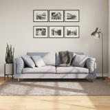 vidaXL Covor pufos &quot;PAMPLONA&quot; cu fire &icirc;nalte, bej modern, 140x200 cm