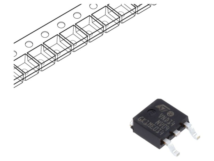 Low-Side Power Switch 12A SMD DPAK