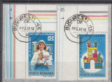ROMANIA 1982 LP 1064 SAPTAMANA ECONOMIEI CEC SERIE STAMPILATA