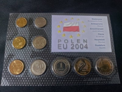 Seria completata monede - Poland 1991-2002 foto