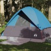 Gossi cort de camping cupola pentru 4 persoane, albastru, impermeabil