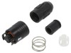 Mufă Circulară Push-Pull HR30 2A Aurit Lipire PIN 6