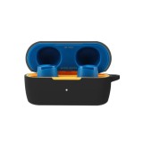Husa din silicon marca THD pentru protectia castilor Skullcandy JIB True, culoarea negru