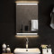 Oglinda de baie cu LED, 40x60 cm GartenMobel Dekor