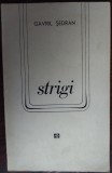 GAVRIL SEDRAN - STRIGI (VERSURI, volum de debut - EPL, 1968)