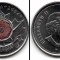 CANADA 2004 25 cents Remember Souvenir, color