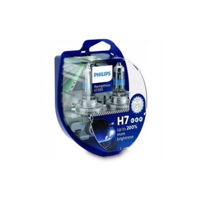 Set 2 becuri auto Philips H7 Racing Vision GT200 +200% Cod: 00577928 foto