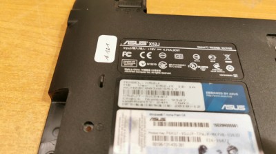 Bottom Case Laptop Asus X52J #A161 foto