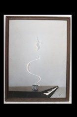 Octavian Florescu - Pianul - Ulei pe carton 80 x 60 cm foto