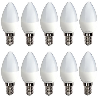 Set 10 Becuri cu led 4W E14 Lumina calda LF 3042 foto