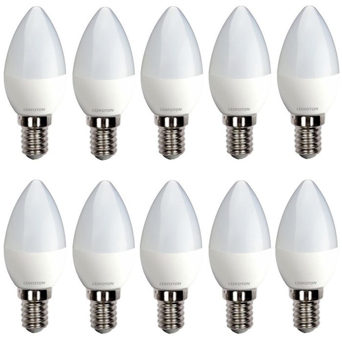 Set 10 Becuri cu led 4W E14 Lumina calda LF 3042