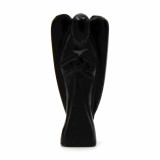 Statueta cristale - Inger Sculptat - Agat Negru - Protectie