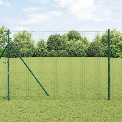 gard Euro Verde 1.6x10 m Oțel foto