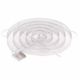 vidaXL Generator de fum rece, 33,5 cm, oțel inoxidabil, rotund