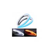 Set 2 Benzi Led Felxibile Lumini De Zi cu Semnalizare Dinamica