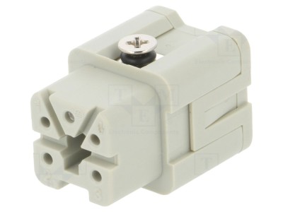 Conector HDC mamă 5 4+PE 10A foto