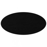 Cumpara ieftin Blat de masa maro inchis 100x50x4 cm lemn masiv de stejar oval