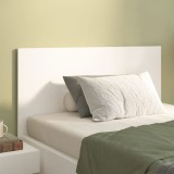 VidaXL Tăblie de pat, alb, 120x1,5x80 cm, lemn prelucrat
