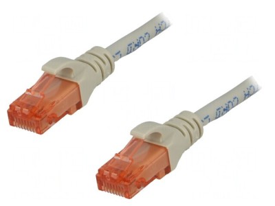 Patch Cord Ethernet Gri 1m Cat6 LSZH foto