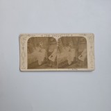 Fotografie stereoscopica de colectie, Fotograf anonim, Scena de gen (erotica, boudoir), Paris, Franta, Europa, ca. 1890