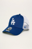 47brand șapcă MLB Los Angeles Dodgers B-BRANS12CTP-RYA, 47 Brand