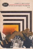 Imperiul demonilor. Proza austriaca moderna, Volumul al II-lea foto