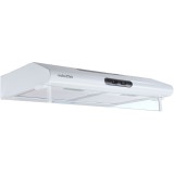 Hota clasica NobelTek NHO-CL60F15W, 60 cm, 1 motor, 2 filtre aluminiu, lampa led, 300m3, Alb