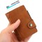 Portofel RFID iUni P4, 10 carduri, Maro