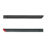 Bandou usa Fiat Panda (169) 09.2003-12.2012 Usa Spate Dreapta Negru 735357246