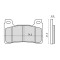 Placute frana sinter Honda CBR 600 RR fata Cod Produs: MX_NEW 225102953RM