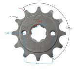 Pinion fata Barton BLADE R/STRATOS 125 Cod Produs: MX_NEW ZEBTAR095
