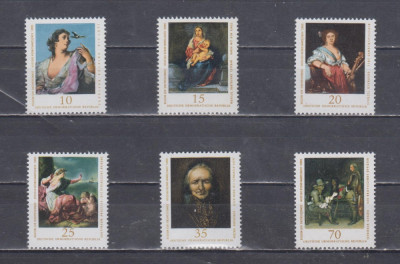 A12 S4 2 - Timbre foarte vechi - Fosta Germanie Democrata - DDR - picturi foto