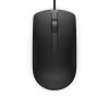 Mouse Dell MS116, Wired, 3 butoane, Senzor Optic, USB, 1000 DPI, Black