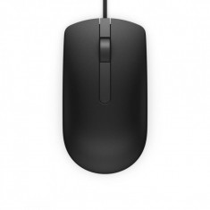 Mouse Dell MS116, Wired, 3 butoane, Senzor Optic, USB, 1000 DPI, Negru foto