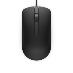 Mouse Dell MS116, Wired, 3 butoane, Senzor Optic, USB, 1000 DPI, Black