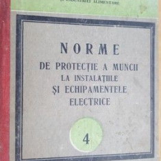 Norme de protectie a muncii la instalatiile si echipamentele electrice nr.4