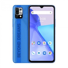 Telefon mobil UMIDIGI Power 5 Safir Albastru, 4G, 6.53 , 4GB RAM, 128GB ROM, Android 11, Helio G25 OctaCore, Termometru non-contact, 6150mAh, Dual SIM