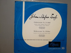 Bach ? Orchestra Suite no 2 &amp;amp; 3 (1964/Decca/RFG) - VINIL/Impecabil foto