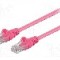 Patch cord Cat 5e, U/UTP, conexiune 1:1, 0.5m, Goobay - 95214