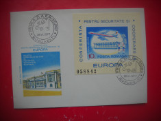 HOPCT PLIC FDC 2874 CONFERINTA PENTRU SECURITATE SI COOPERARE IN EUROPA 1977=RO foto