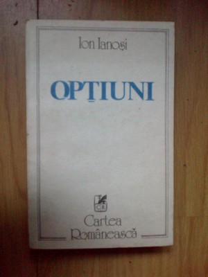 w4 Optiuni - Ion Ianosi foto
