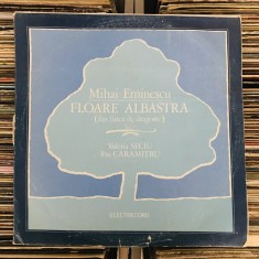Disc Vinil MIHAI EMINESCU &ndash; Recită ION CARAMITRU &ndash; Floare Albastră, poezie - vezi cuprins