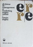 DICTIONAR DE MANAGEMENT SI MARKETING ENGLEZ - ROMAN, ROMAN - ENGLEZ-VIRGINIA CARTIANU, EUGENIA FARCA, ADRIA-255490