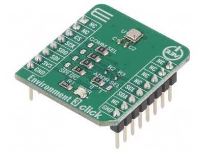Click Board ENVIRONMENT 3 I2C SPI BME688 Prototip MikroBUS foto