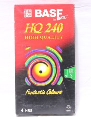 Caseta video VHS BASF HQ 240 minute - sigilata