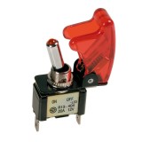 Intrerupator cu protectie iluminat cu led 12V-20A - Rosu Garage AutoRide