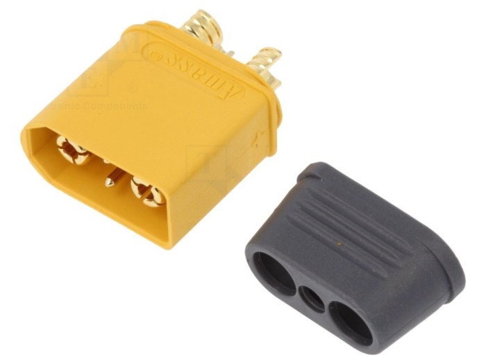 Conector alimentare DC XT90 tată 40A