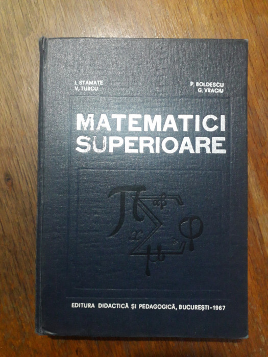 Matematici superioare - I. Stamate / R1S