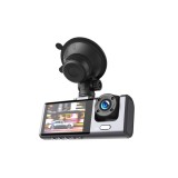 Camera Auto Tripla de Bord, Full HD 1080p, Ecran LCD 2&quot;, G-senzor, Vedere Nocturna, Senzor de Miscare, Inregistrare in Bucla, Unghi Filmare 120&deg;